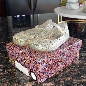 Mini Melissa Campana Zig Zag Mary Janes